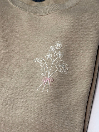 The Birth Month Bouquet Sweatshirt