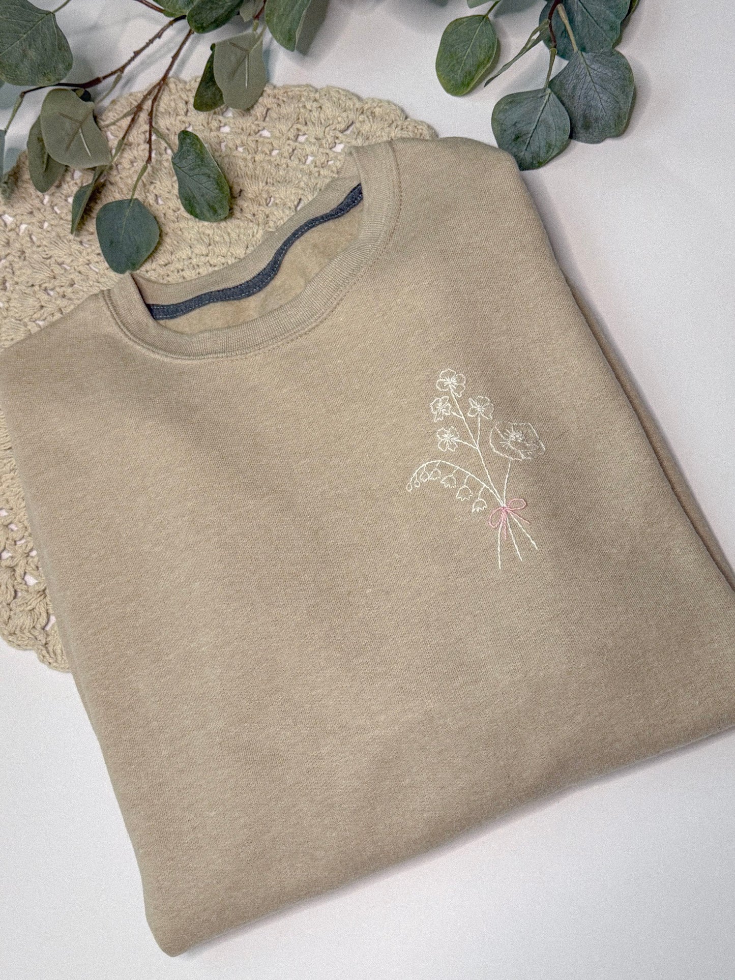 The Birth Month Bouquet Sweatshirt