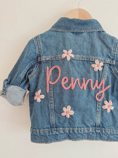 Custom Embroidered Denim Jacket