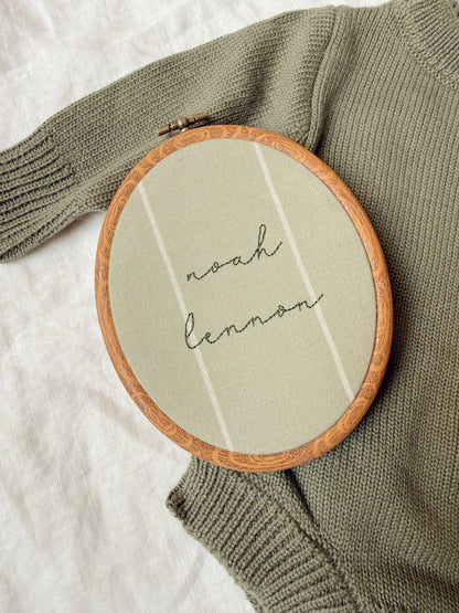 Name Announcement Keepsake