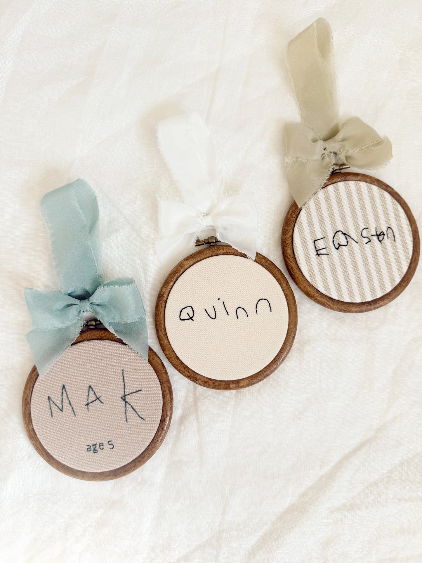 Handwriting Ornament
