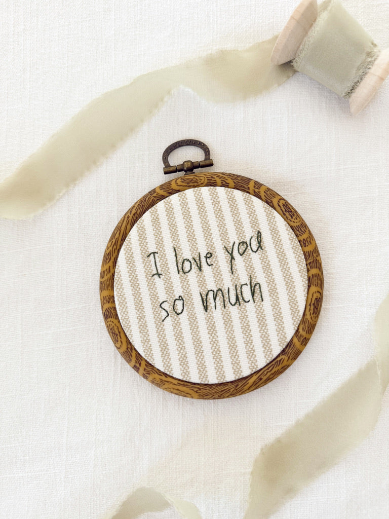 Handwriting Ornament