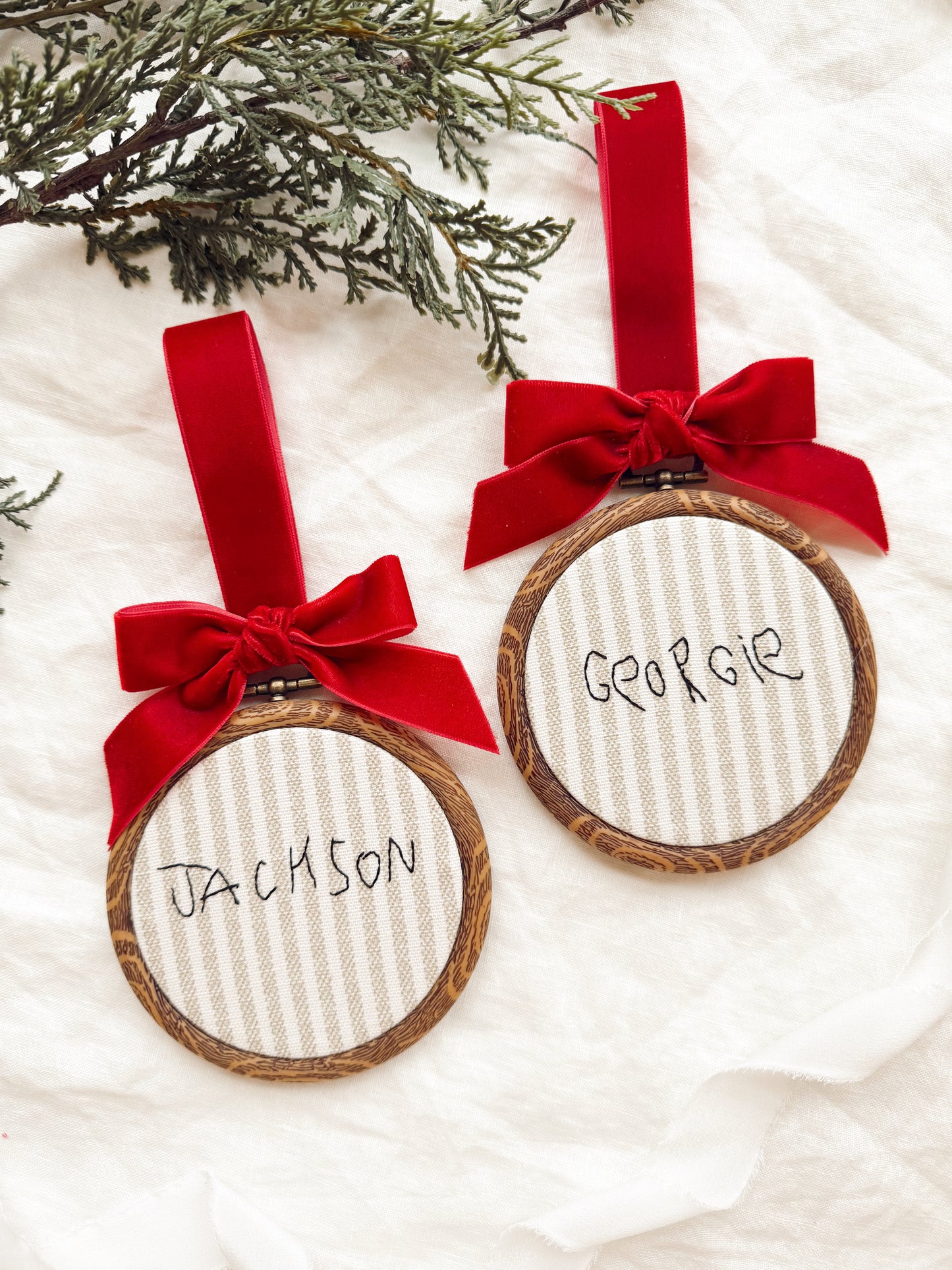 Handwriting Ornament