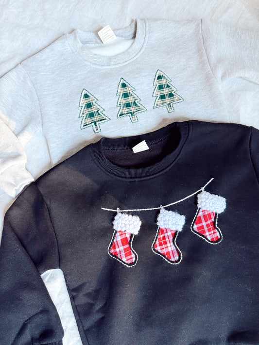 The Patchwork Christmas Sweatshirt