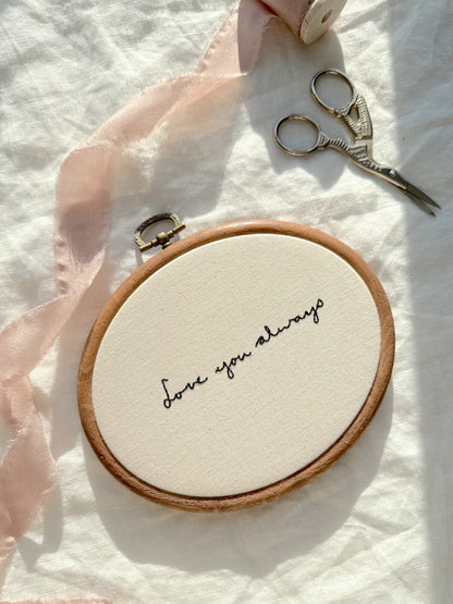 Custom Handwriting Wall Art