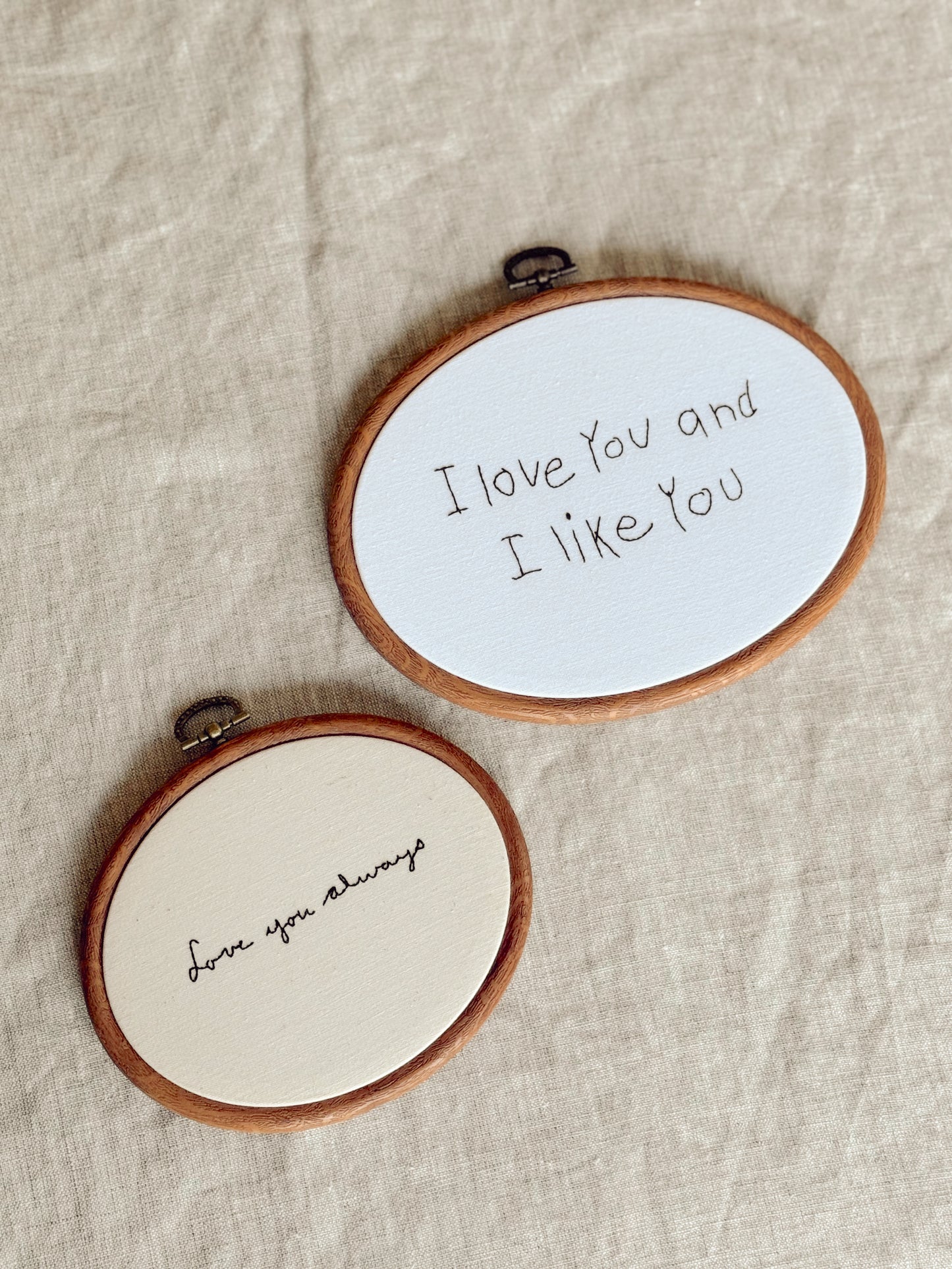 Custom Handwriting Wall Art